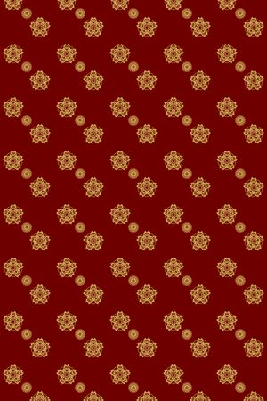 抽象花卉印花华亿平台图片