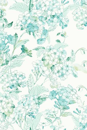 抽象花卉印花华亿平台图片