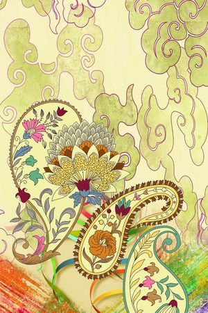 定位花印花华亿平台图片