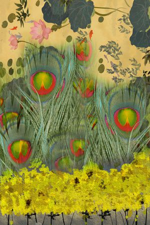 定位花印花华亿平台图片