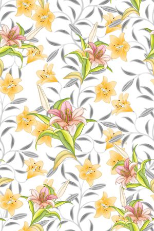 民族花卉印花华亿平台图片