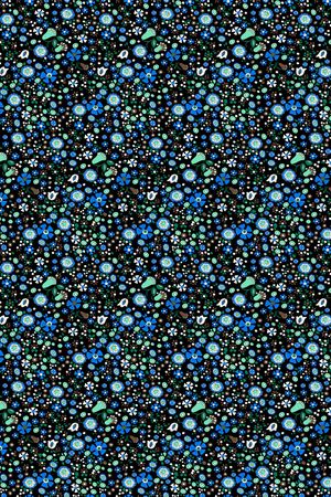 绿植树叶印花华亿平台图片