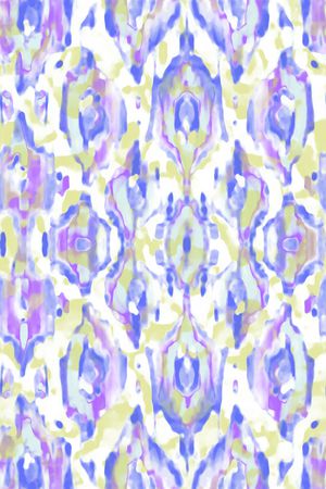 抽象花卉印花华亿平台图片