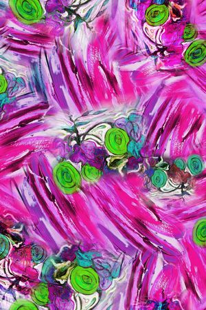 手绘印花华亿平台图片