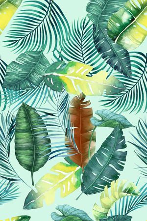 绿色印花华亿平台图片