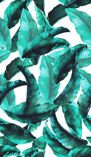 绿色印花华亿平台图片