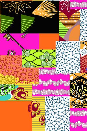 定位花印花华亿平台图片