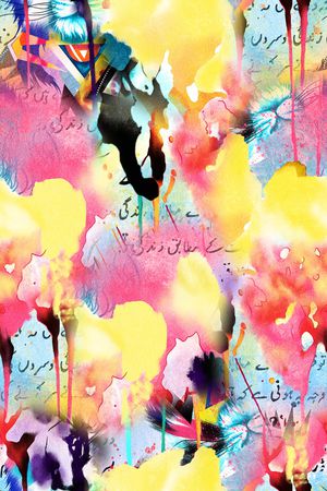 几何印花华亿平台图片