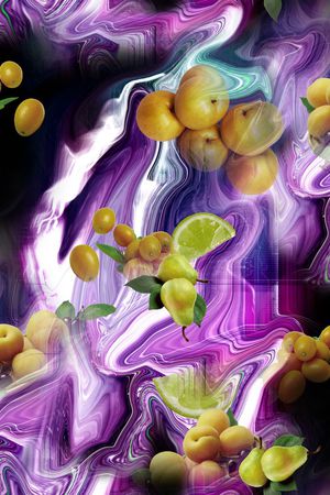 水果印花华亿平台图片