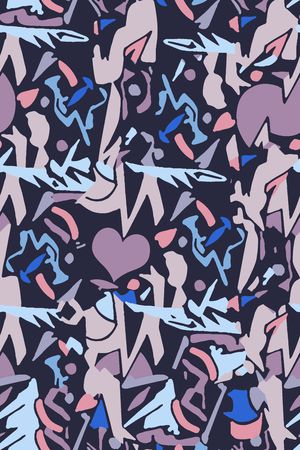 几何元素印花华亿平台图片