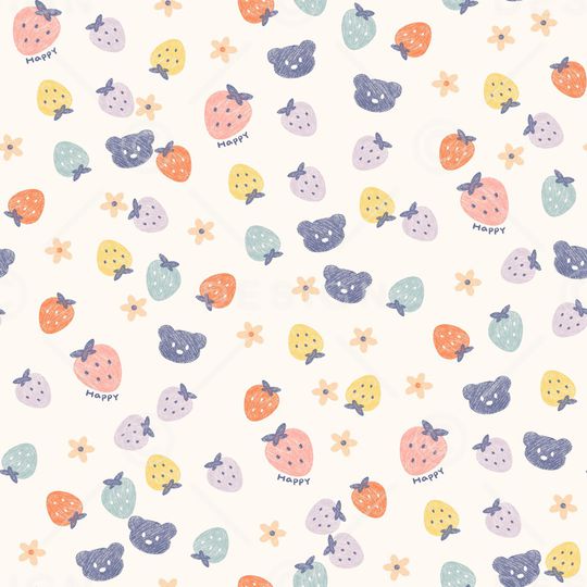 可爱印花华亿平台图片