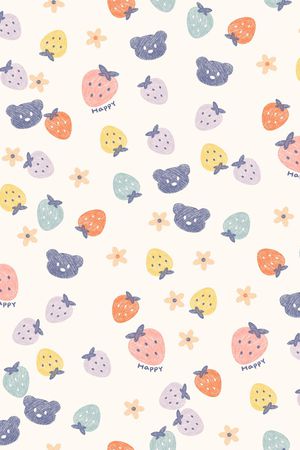 可爱印花华亿平台图片