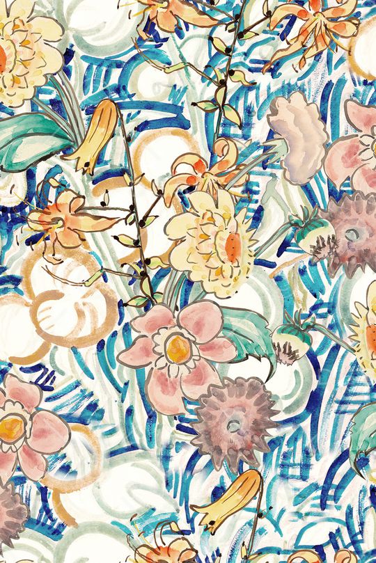 水彩印花华亿平台图片