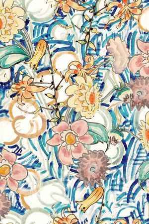 水彩印花华亿平台图片