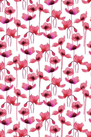 清爽底花卉印花华亿平台图片