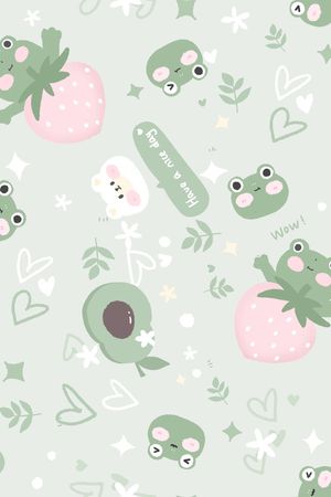 青蛙印花华亿平台图片