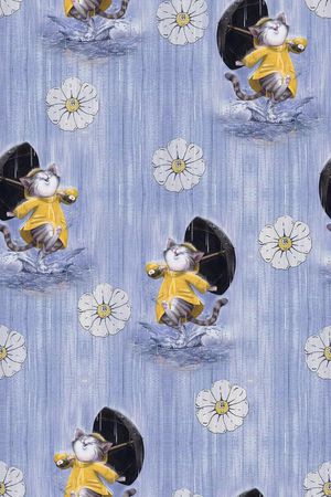 卡通印花华亿平台图片