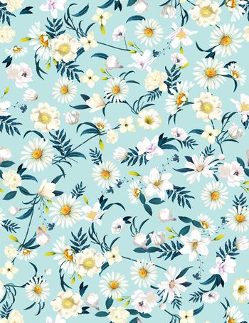 绿植树叶印花华亿平台图片