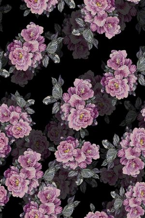 香云纱印花华亿平台图片