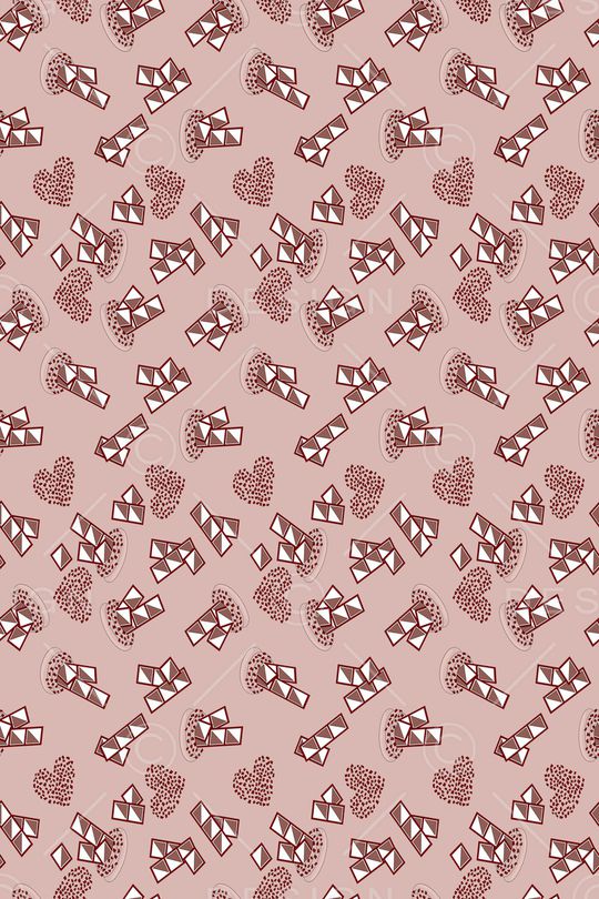 爱心印花华亿平台图片