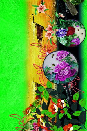 定位花印花华亿平台图片