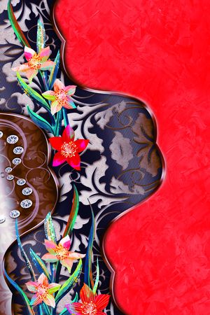 定位花印花华亿平台图片