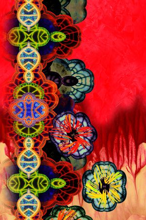 定位花印花华亿平台图片