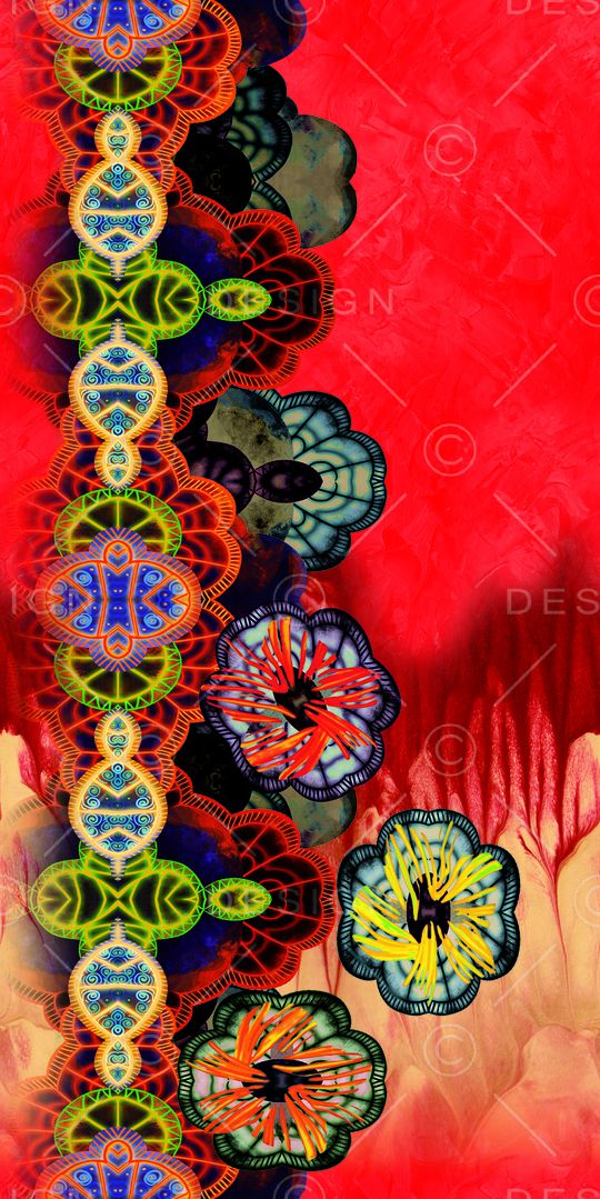 定位花印花华亿平台图片