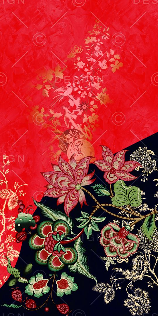 定位花印花华亿平台图片