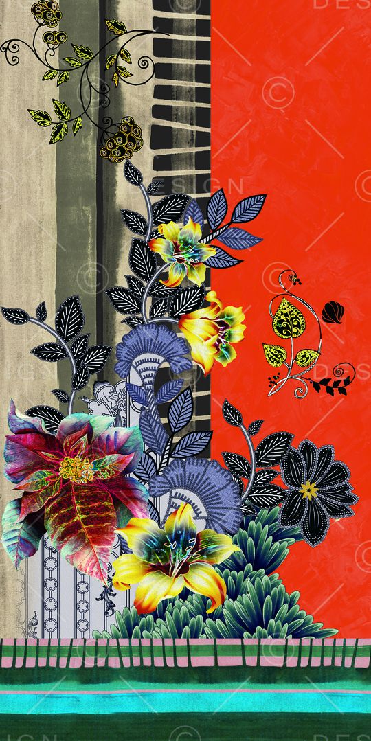 定位花印花华亿平台图片