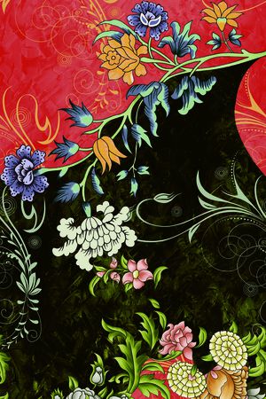 定位花印花华亿平台图片