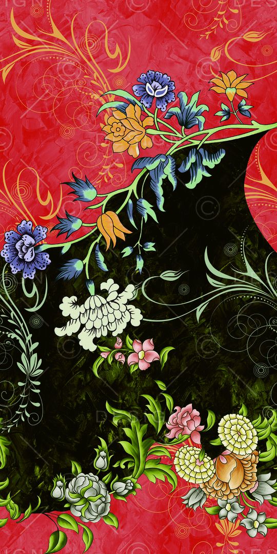 定位花印花华亿平台图片