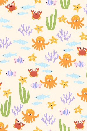 章鱼印花华亿平台图片