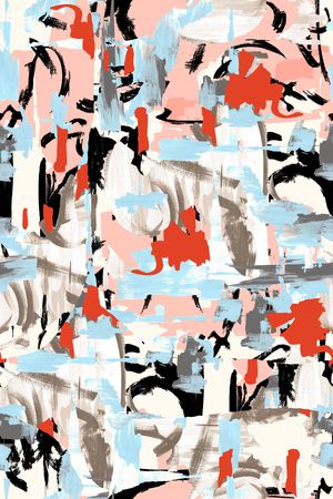 涂鸦印花华亿平台图片