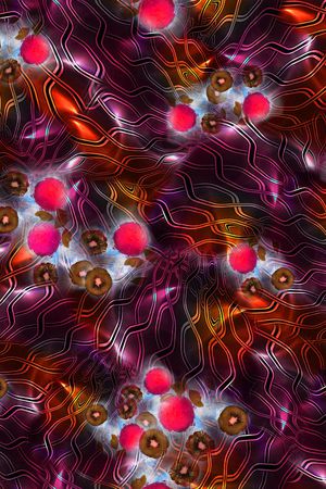 线条印花华亿平台图片