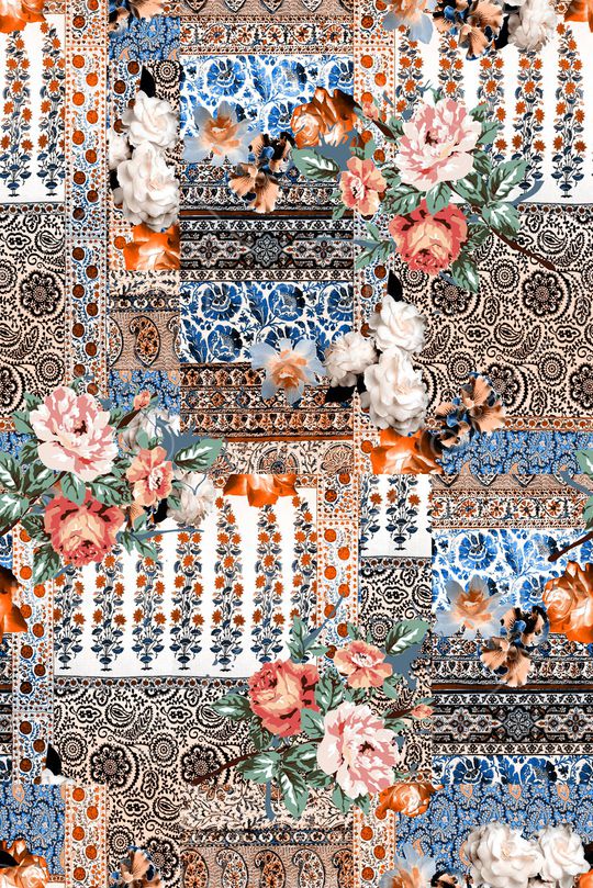 文艺印花华亿平台图片