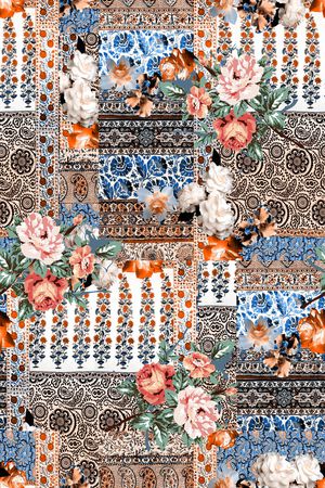 文艺印花华亿平台图片