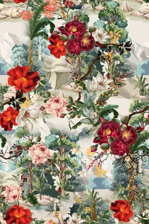 文艺印花华亿平台图片