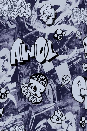 涂鸦印花华亿平台图片