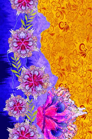 定位花印花华亿平台图片