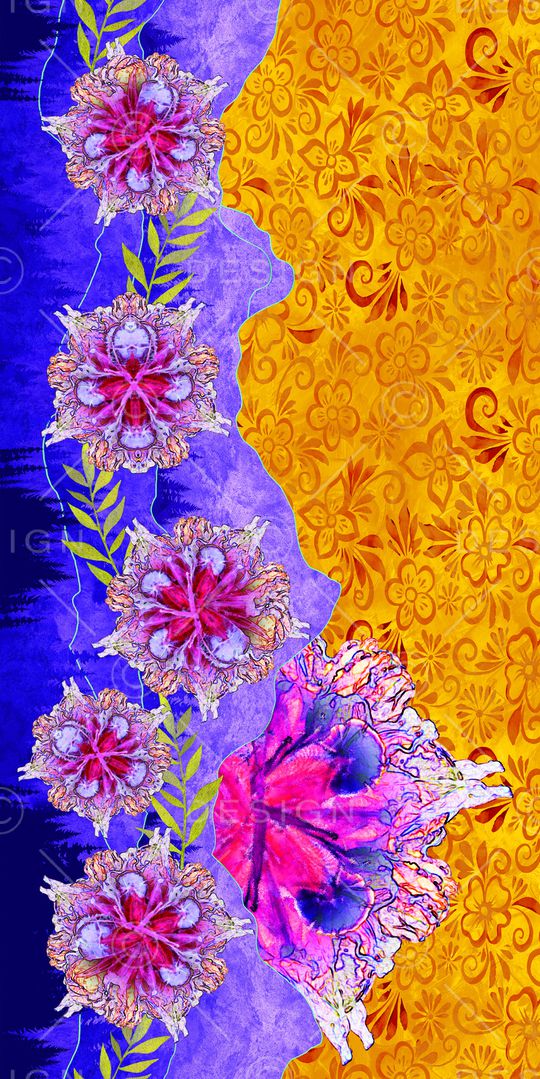 定位花印花华亿平台图片