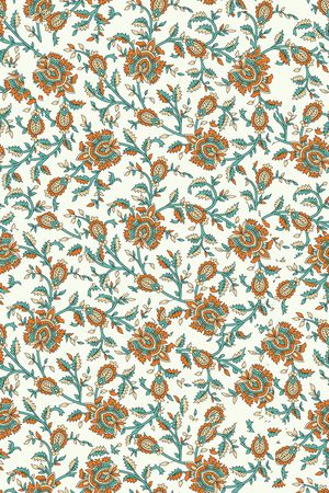 复古印花华亿平台图片