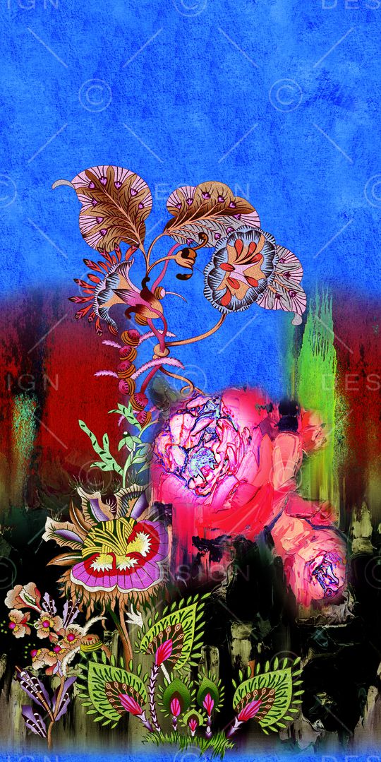 定位花印花华亿平台图片