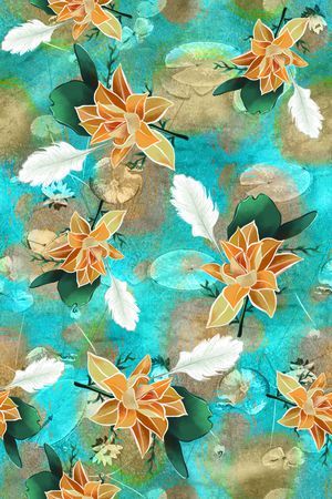 素雅印花华亿平台图片