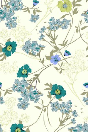 复古印花华亿平台图片