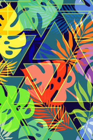 几何印花华亿平台图片