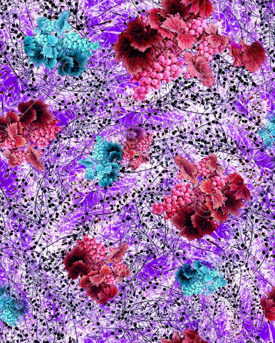 植物印花华亿平台图片