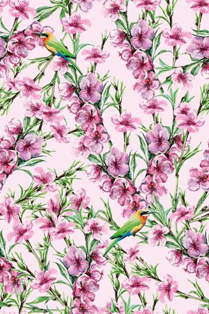 绿植树叶印花华亿平台图片