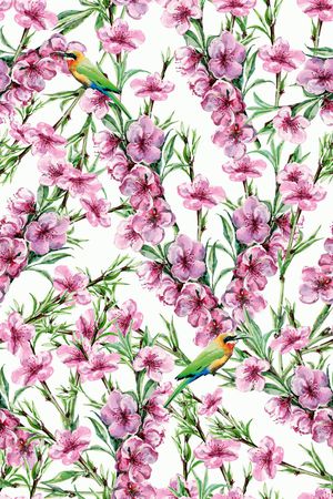 绿植树叶印花华亿平台图片