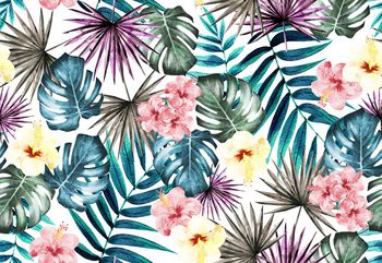 绿植树叶印花华亿平台图片